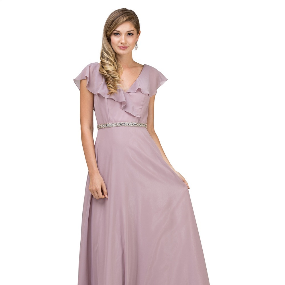 Mocha Prom Dress